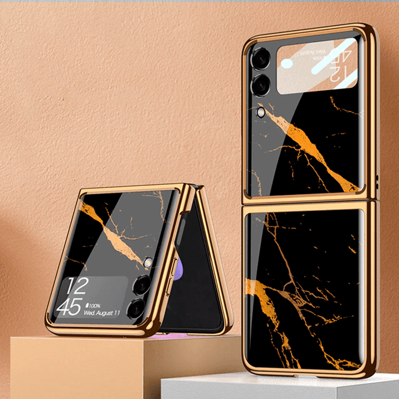Luxury Marble Case - Z Flip series - InDayz™