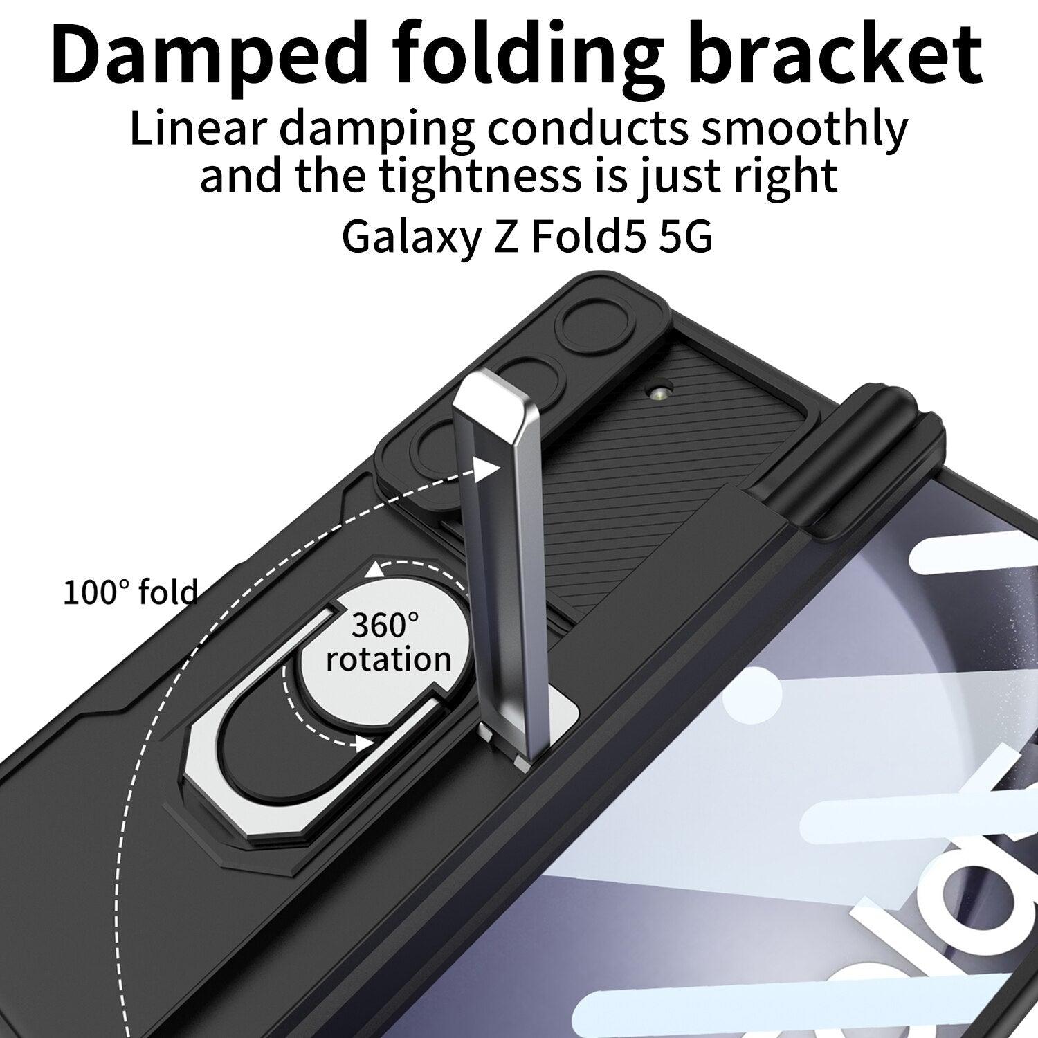 Shockproof Matte with Bracket & Pen Slot Holder - Z Fold 5 - InDayz™