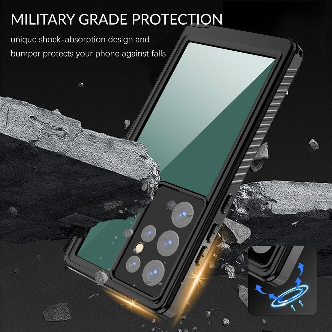 Shockproof WaterProof Case For Samsung Galaxy S23 Series - InDayz™