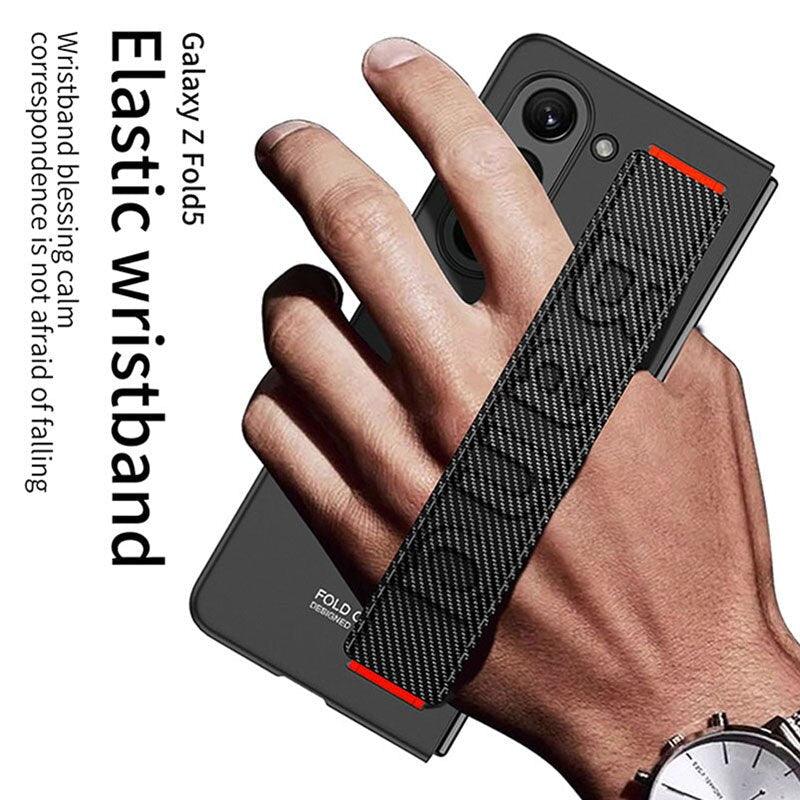 Shockproof Wrist Band Matte Case - Z Fold 5 - InDayz™